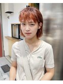 同系色オレンジデザインカラー