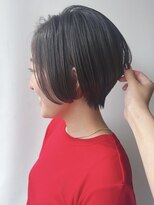 モリオフロムロンドン 原宿本店(morio from London) 【morio原宿】似合わせカット 黒髪ショート ハンサムショート