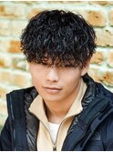 スペインカール/プードルパーマ/メンズパーマ/ニュアンスパーマ