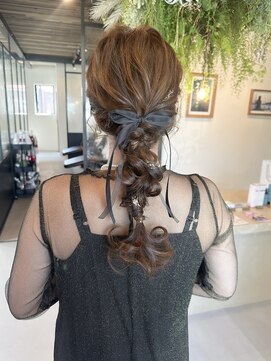 ラフ バイ へアーフリーティー(Laf by Hair freety) 結婚式ヘア