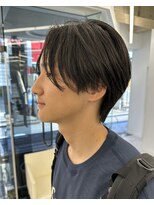 ウィル バイ ブラウン(Vir by Brown)&nbsp;曲る縮毛矯正/メンズ縮毛/センターパート/毛流れ/藤沢美容院