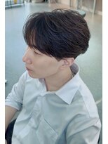 デュー 栄(DEW)&nbsp;【DEW】フェザーパーマ/カルマパーマ/センターパート