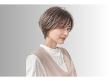 ソーイ ヘアアンドライフスタイル ショップ(SO-E HAIR&LIFESTYLE SHOP)の雰囲気（明るめのカラーで染めることで白髪ぼかし。表面のみハイライト。）