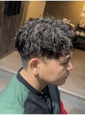 短めシャドウパーマ