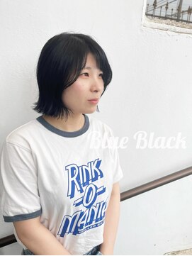 レゴリスヘアークリエイティブブランド(Regolith hair creative brand) レイヤーボブ/外ハネボブ/ブルーブラック