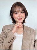☆切りっぱなしスタイル　ミディアムレイヤー☆
