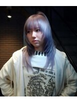 ヒュエ 表参道(Hue) ペールパープル/レイヤーカット/ハイレイヤー