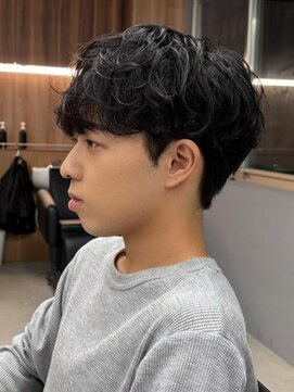 エルマーク 本山(L-MARK) マッシュヘア/ニュアンスパーマ/メンズヘア/men's/眉毛