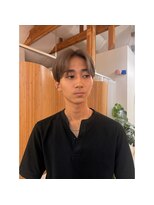 フィリュヌ(filune) センターパートグレージュ