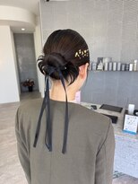 レノ 直江店(RENO)&nbsp;結婚式ヘアセット/ミディアムカチモリ