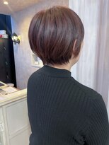 キャアリー(Caary)&nbsp;福山人気40代50代おすすめシルエット補正ふんわりパーマショート