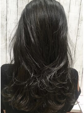 ブリーチなしダークアッシュグレージュ 透明感ある暗髪 L ウィルゴ Virgo のヘアカタログ ホットペッパービューティー