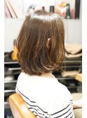10代20代30代40代50代重めCカーブカットラフ動きツヤグレージュ