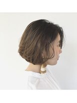 ニコフクオカヘアーメイク(NIKO Fukuoka Hair Make) 【NIKO】福岡天神大名大人ショートボブ×グラデーションカラー