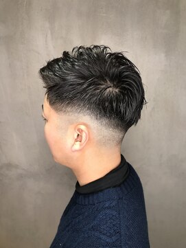 アンダーバーホワイトモデ 河内長野(_WHITE mode) ☆フェードカット　千代田×河内長野