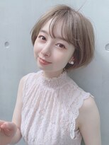 アンブル リュクス 池袋(amble luxe)&nbsp;ミルクティーカラーショート