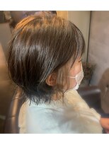 イフ ヘアーサロン(if... hair salon) ☆お客様style☆ミルクティーベージュ×インナーカラー