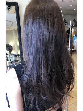 オハーラ(Ojala´) ヨシンモリ/シースルーバング/韓国/オルチャンカラー/ロング