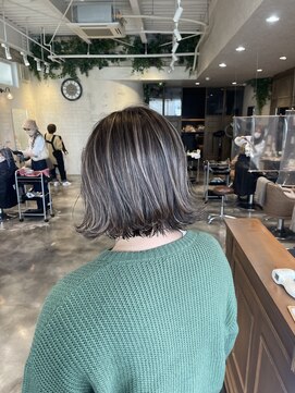 スピンヘアー 亀岡店(Spin hair) 大人ハイライト