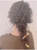 ヘアセットアレンジメイクブライダルお呼ばれヘア成人式ヘア