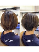 カミケン 方木田店(kamiken.)&nbsp;襟足スッキリ＊大人ハンサムショート【カミケン方木田店】