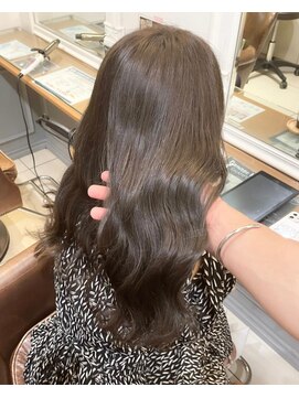 ネオリーブアイム 横浜西口店(Neolive aim) オリーブグレージュ艶髪　髪質改善カラー【横浜】