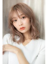 モッズヘア 越谷(mod's hair) 美髪ペールベージュ大人ガーリーくせ毛風ロブZ越谷10代20代30代
