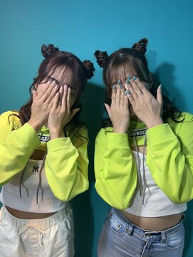 リエラ 新宿(RIERA) ツインお団子ハーフアップ