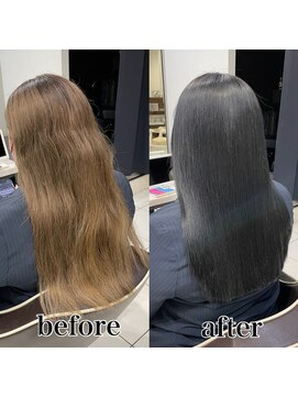 IJK 表参道 【髪質改善縮毛矯正＋treatment税込￥22000】髪質改善縮毛矯正