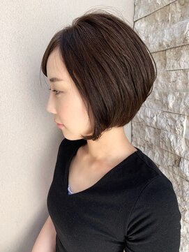 ルッソ チアロ(Lusso chiaro) ショート　ブラウンベージュ/30代40代50代