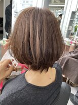 ジエクト カナウ(The Ect canow)&nbsp;くびれショート/丸みショート/ま白髪ぼかし/ハイライト