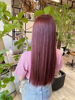 ヘアメイク ゼロ(0)&nbsp;ピンクカラー