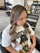 ラフ 難波店(LAFF) #黒髪#ボブルフ#ネビージュ#小顔#ワンレン