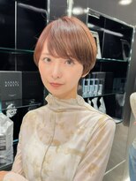 20代30代40代50代/丸みショート/クビレ/前髪あり/表参道