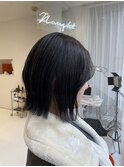 シアーグレージュ　ブリーチ必須カラー