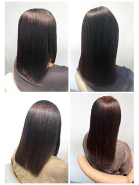 美容室フルール 20代30代40代髪質改善トリートメント艶感ストレート透明感