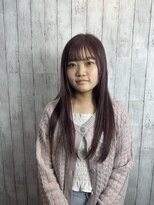 ビューティドレッセヤマノ 池袋パルコ(Beauty Dresse YAMANO)&nbsp;サラサラロング　ローズピンク