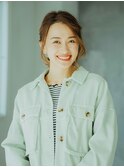 ミディアムアレンジスタイル20代/30代/40代/ハレマチ通り