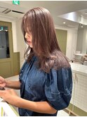 透明感カラー20代30代髪質改善ハイライトブリーチカット立川