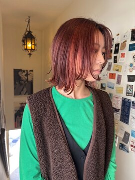 ソル(SOL) パツッとボブ×個性派カラー