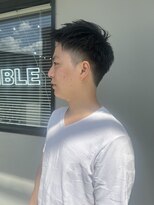 アッセンブル(ASSEMBLE) 《ASSEMBLEカット》メンズアップバングショート【柏/流山】