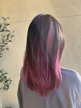 アフェクテュー 春日店(affectueux) 20代30代アンブレラカラー