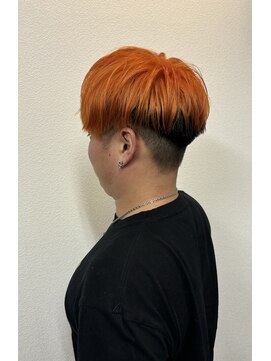 シン(SHIN) 刈り上げマッシュ×orange