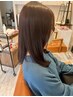 【谷口指名限定】カット＋ダメージレスカラー＋極上トリートメント　￥12500