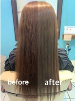 ニチカ 銀座(NYCKA)&nbsp;こだわりの縮毛矯正【7】＋カラー