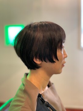 ヘアーサロンテン モトアザブ(hair salon Ten motoazabu) ジオメトリックショート