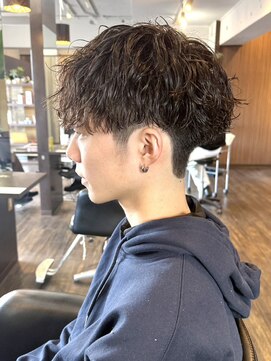 ダブル(DOUBLE) マッシュ×ツイストスパイラルパーマ