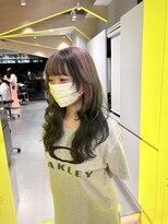 エイトヘアー(8 HAIR)&nbsp;ピンクラベンダー×グレー