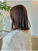 柔らかベージュボブ