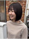 ストレートボブ、ワンレンボブ
